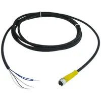 Panametrics 230-058 10-meter Cable with Black Jacket and M8 Connector