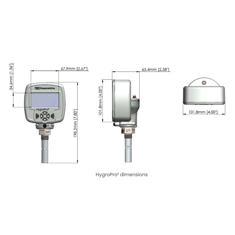 Panametrics HygroPro II Moisture Transmitter