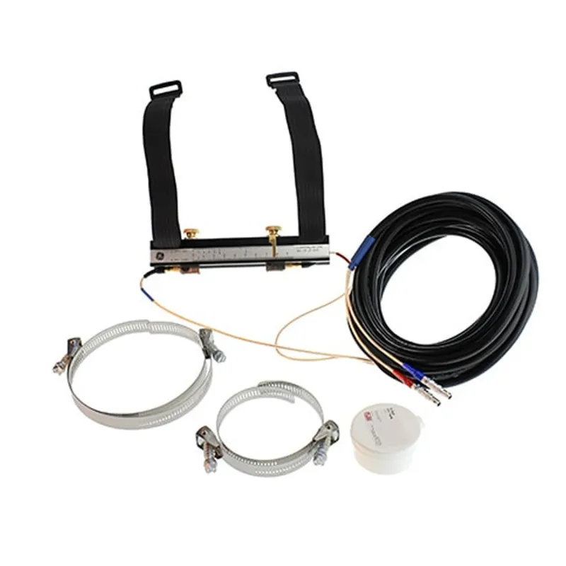 Panametrics PT9CFLP [PT9-CFLP] Pair of PT9-CFLP (4MHz) Transducers for -40 to 446°F  with 0.5 to 2 Inch Pipes, Includes Clamping Fixture
