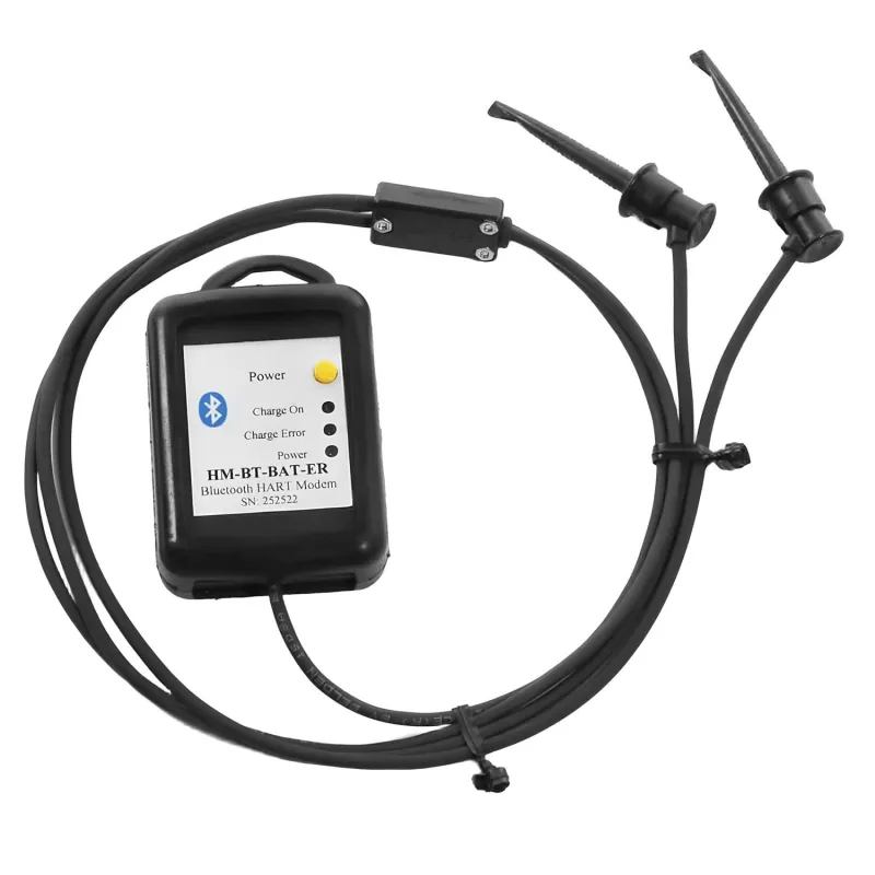 ProComSol HM-BT-BAT-ER-BP HART Bluetooth Modem with  Banana Plug HART Cable