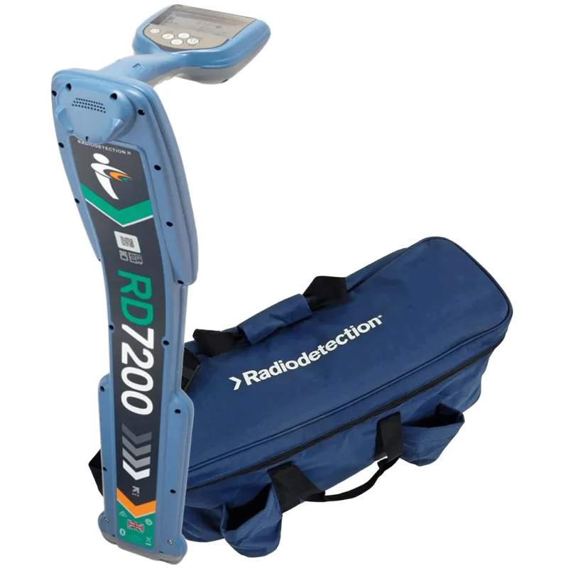SPX Radiodetection RD7200 [10/RD7200-BAG-UK] Cable & Pipe Locator with Soft Carry Back
