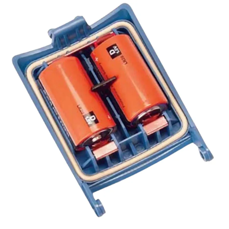 SPX Radiodetection 10/RX-2DCELL-TRAY Baki Baterai 2 Sel untuk Baterai Tipe D (LR20)